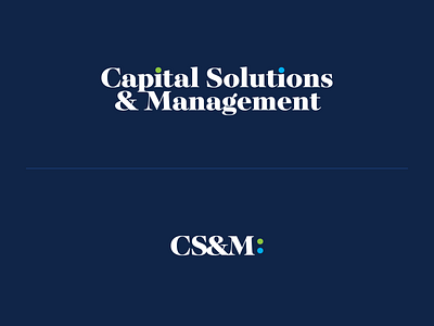 Capital Solutions & Management | concept