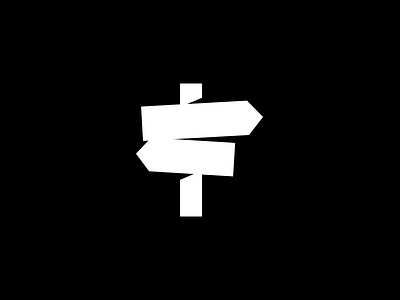 Fuerte | logo concept logo negative space shadow travel