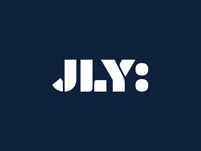 JLY logotype letters logo logotype simple typography