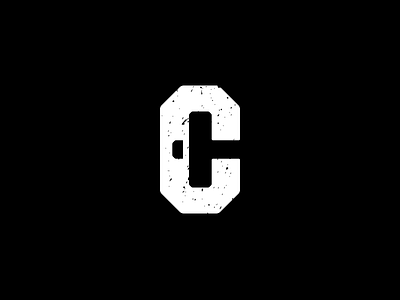 Crossfit logo crossfit fitness letter logo negative space sport symbol