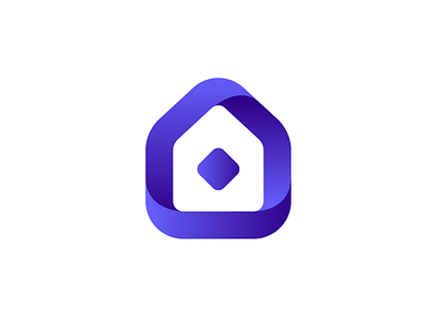 House Symbol architecture bold grid logo logotype simple symbol symetric