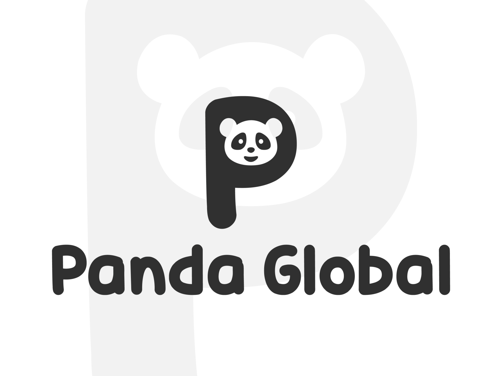 Panda Global Logo by Rafiul Alom on Dribbble