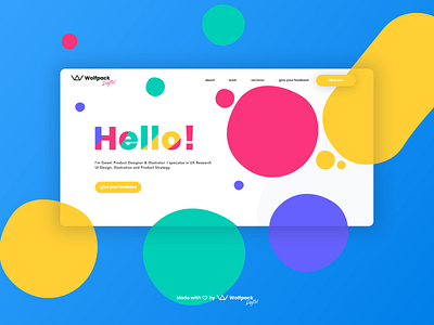 Pre-Cooked Agency/Freelance Landing Page Design agency landing page freelancer landing page landing page concept landing page design landingpage uxui