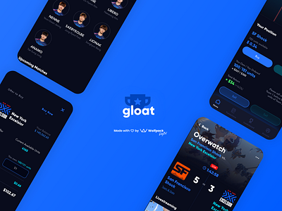Gloat App - When e-sports meets the stock market betting darkui esports fintech gaming stocks