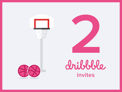 (Closed) Dribbble 2 Invites draft drafted dribbble dribbble invite invitation invite players portfolio