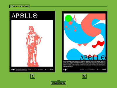 APOLLO challenge design graphicdesign greek gods illustration poster poster art poster design
