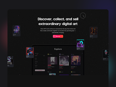 NFT Landing Page