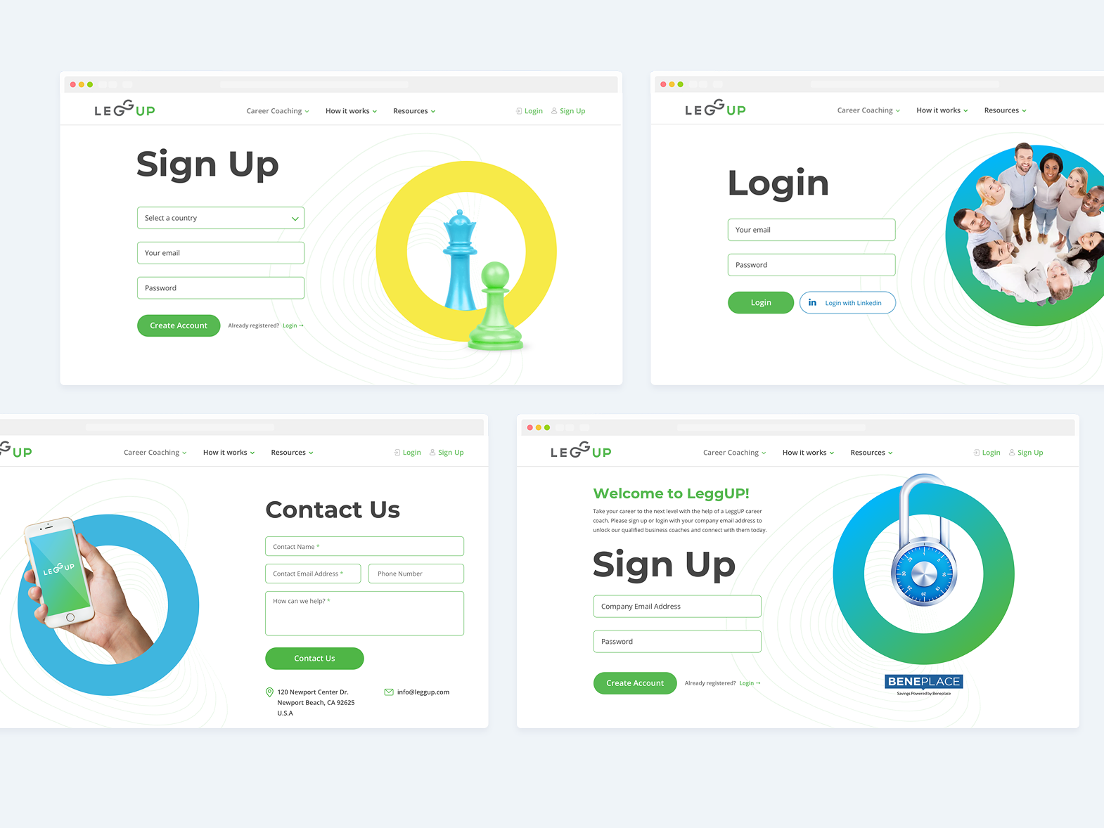 Sign Up Forms For Leggup By Katherine On Dribbble