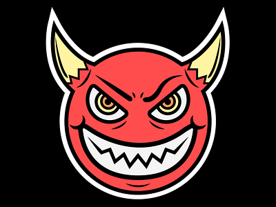Devil Grin apparel apparel design apparel graphics apparel logo branding clothing custom design custom logo demon devil evil grin logo tshirt vector vector art
