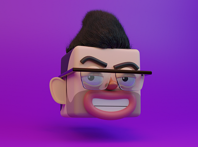 Me. 3d blender portrait