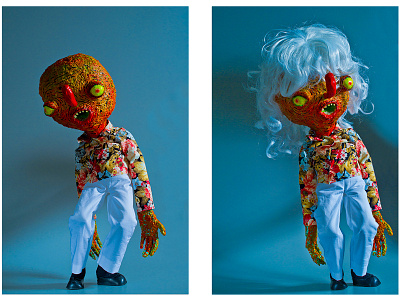 Pat 3d illustration illustration mixed media photography puppet sculpture traditional art