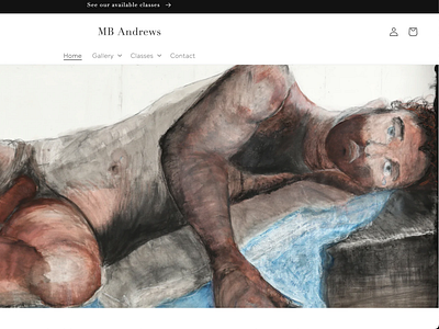 MB Andrews Fine Arts Homepage