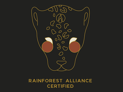 Feline Logo illustration illustrator cc leopard line art logo logo design rainforest sustainable vector