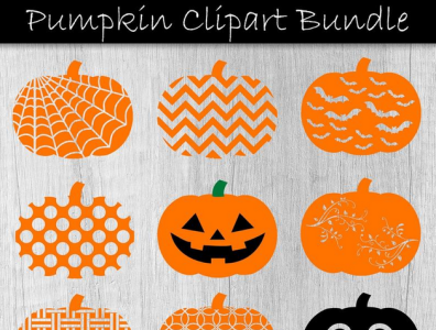 Halloween Pumpkins clipart digital art halloween halloween design halloween party pumpkin svg