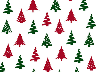 Christmas Holiday Christmas Tree Pattern