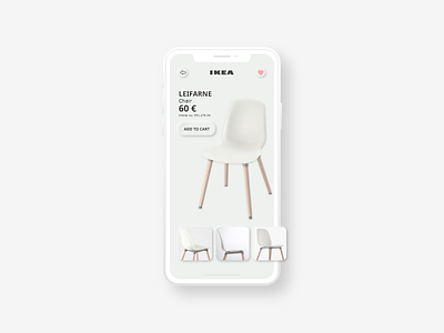 IKEA app redesign adobe adobexd app clean concept design ikea iphone minimalism minimalist neomorphism neumorphism redesign redesign concept ui ui design uidesign uiux ux white