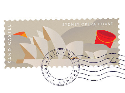 Destinations – Sydney Stamp 01