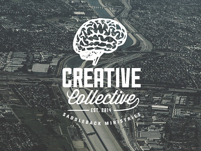 Creative Collective brain branding collective creative illustration vector
