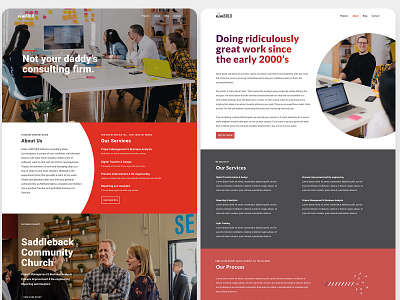 NimBold Webpage consulting consulting firm design ui ux web