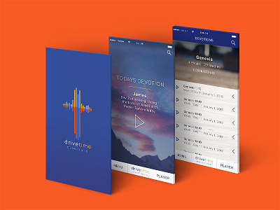 WIP App Design app devotions mobile native app ui ux