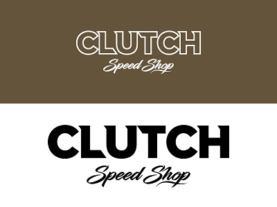Clutch branding clutch typography word mark