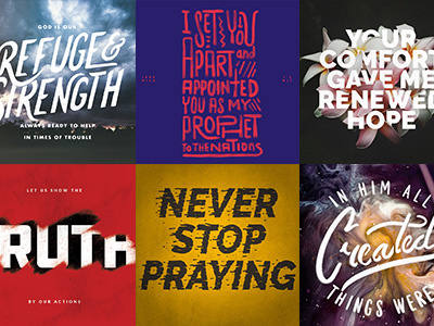 30 Days bible bible lettering lettering typography