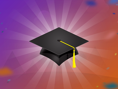 Graduation Cap Illustration graduation cap illustration vector