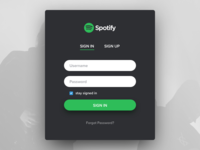 Spotify Login