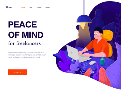 Peace of ming design illustration ui ux 设计