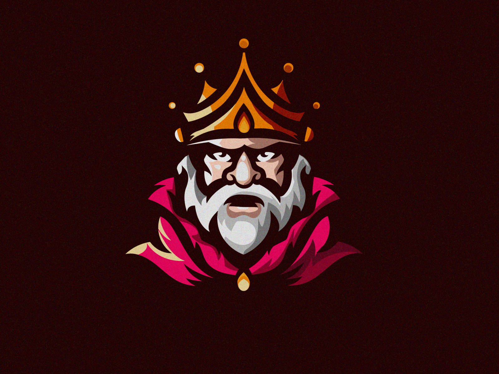 Amazing KING mascot logo by Aviliya on Dribbble