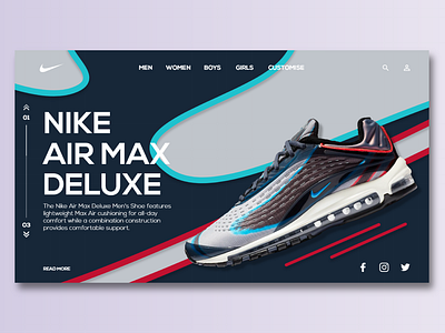 Nike Air Max Deluxe WEB UI