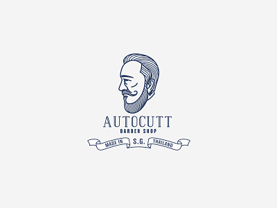 Autocutt Logo branding design illustration logo typography vector