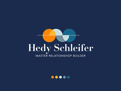 Brand Identity for Hedy Schleifer adobe illustrator branding design flat geometric illustration illustrator logo vector
