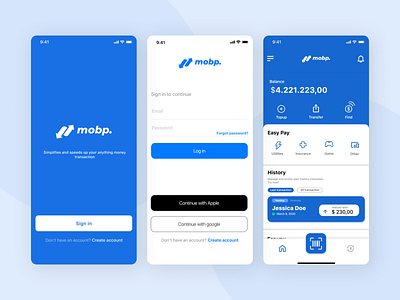 mobp mobile payment ui
