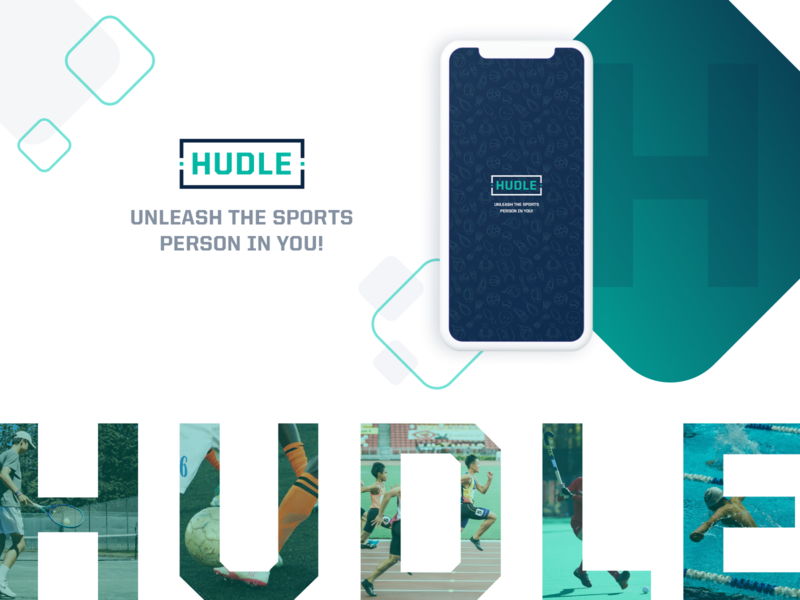 Hudle - Case Study app design app screen appui clean combination cricket design events football icons set illustrations mobile mobile ui sketch sports app ui ux venue