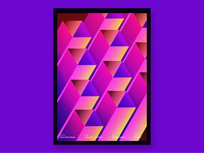 Presepctive Grids - Poster Design 3d 3d poster art design figma figma design graphic design illustration minimal poster poster design typography