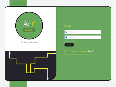 Ant Fintech Company Website