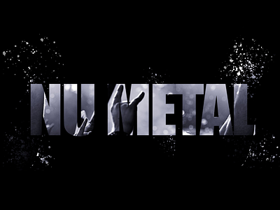 Text Effect - Nu Metal Music Genre