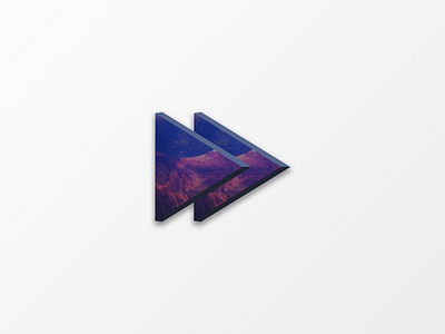 Space forward 3D Icon