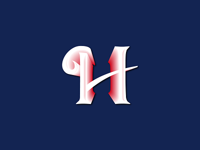 Lettermark "H" logo lettermark logos text effect typography typography art typography design typography poster
