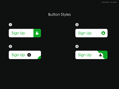 Button styles button design buttons forms web design