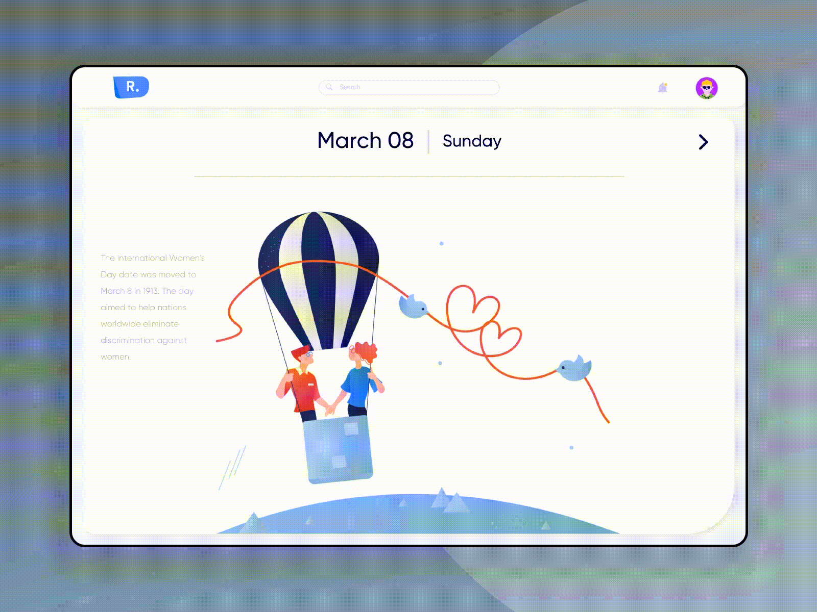 calender web app animation branding calenderapp design dribbble flat illustration interactiondesign microinteraction minimal principle sketch ui user experience user interface user interface design