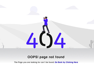 Error Page Design 404 design errorpage flat graphic design illustrate illustration illustration challenge illustrator indianillustrator minimal vector