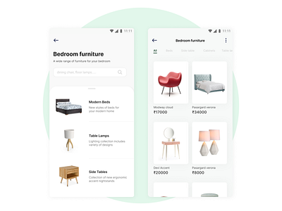 Premium furniture app app empty state furniture furniture app furniture design futuristic home home decor home edit logo minimal payment app shop ui ui ux ux