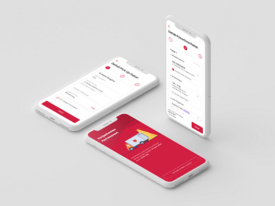 Pick-Up Feature for Logistic Service app design clean ui design figma logistic app minimal pickup product design ui ux