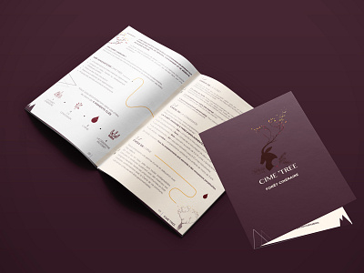 Leaflet branding brochure design design illustration