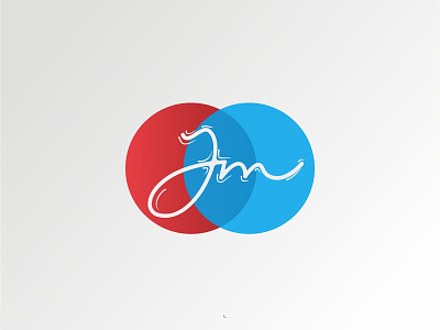 Jm Initial adobe ilustrator corel draw emblem logo logo logo design concept