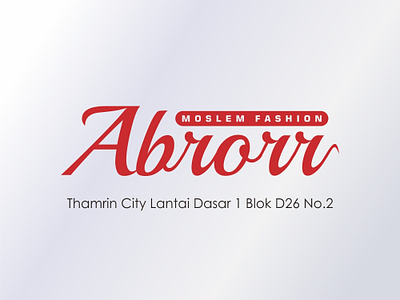 Abrar Moslem Fashion Logo adobe ilustrator corel draw emblem logo logo logo design concept