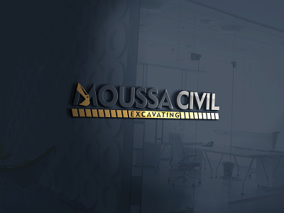 Moussa Civil Ex adobe ilustrator emblem logo logo typography