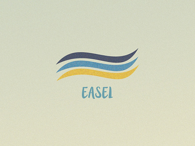 Easel Logo adobe ilustrator corel draw emblem logo logo logo design concept typography vector